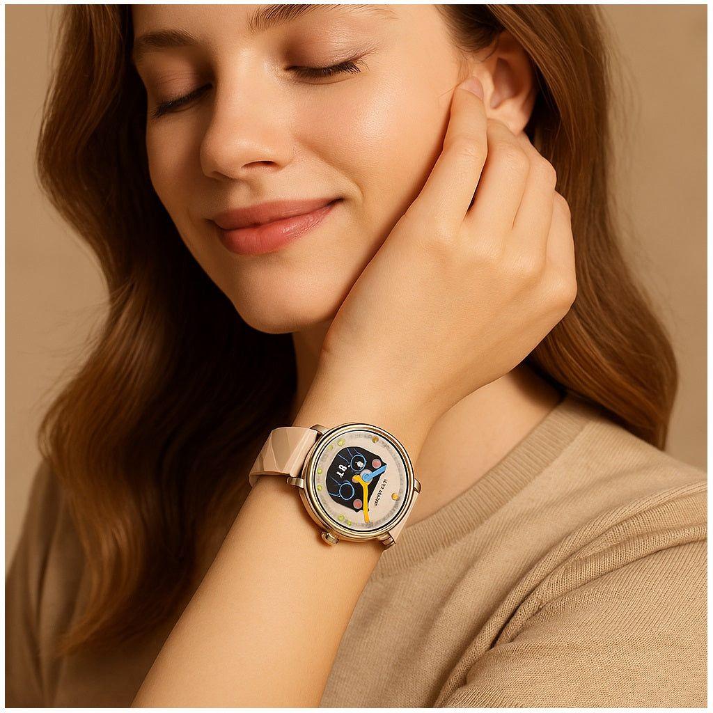 Reloj Inteligente Smartwatch Wearables Sport  AMOLED 2 Correas IP68 Compatible Notificaciones-3