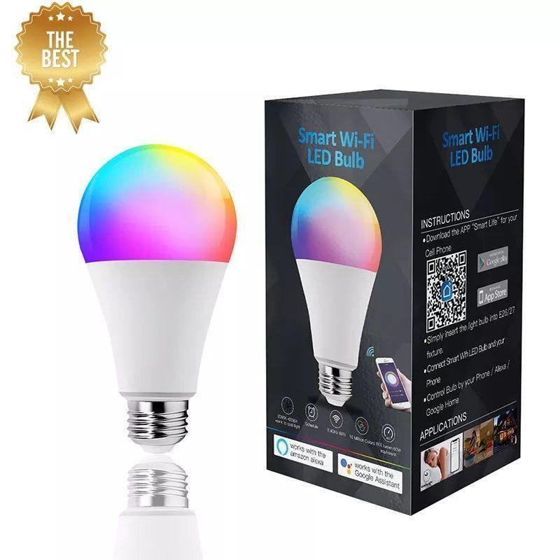 Ampolleta LED WIFI Inteligente RGB Control desde Smartphone-1