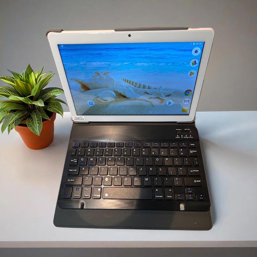 Tablet Octa Core 10.1 Pulgadas Batería 6000mAh 4G LTE WIFI BT Teclado Inalámbrico-2