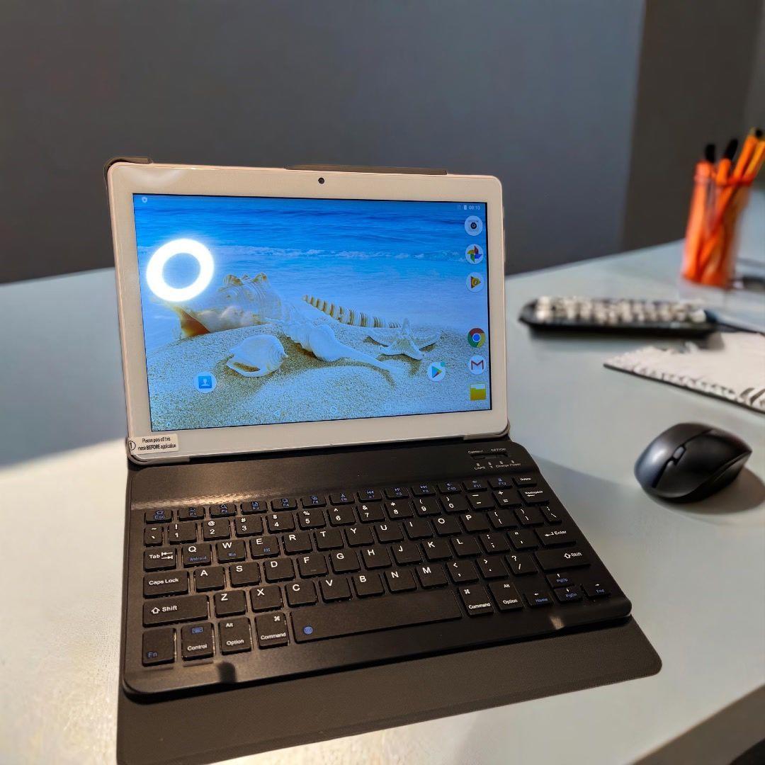 Tablet Octa Core 10.1 Pulgadas Batería 6000mAh 4G LTE WIFI BT Teclado Inalámbrico-7