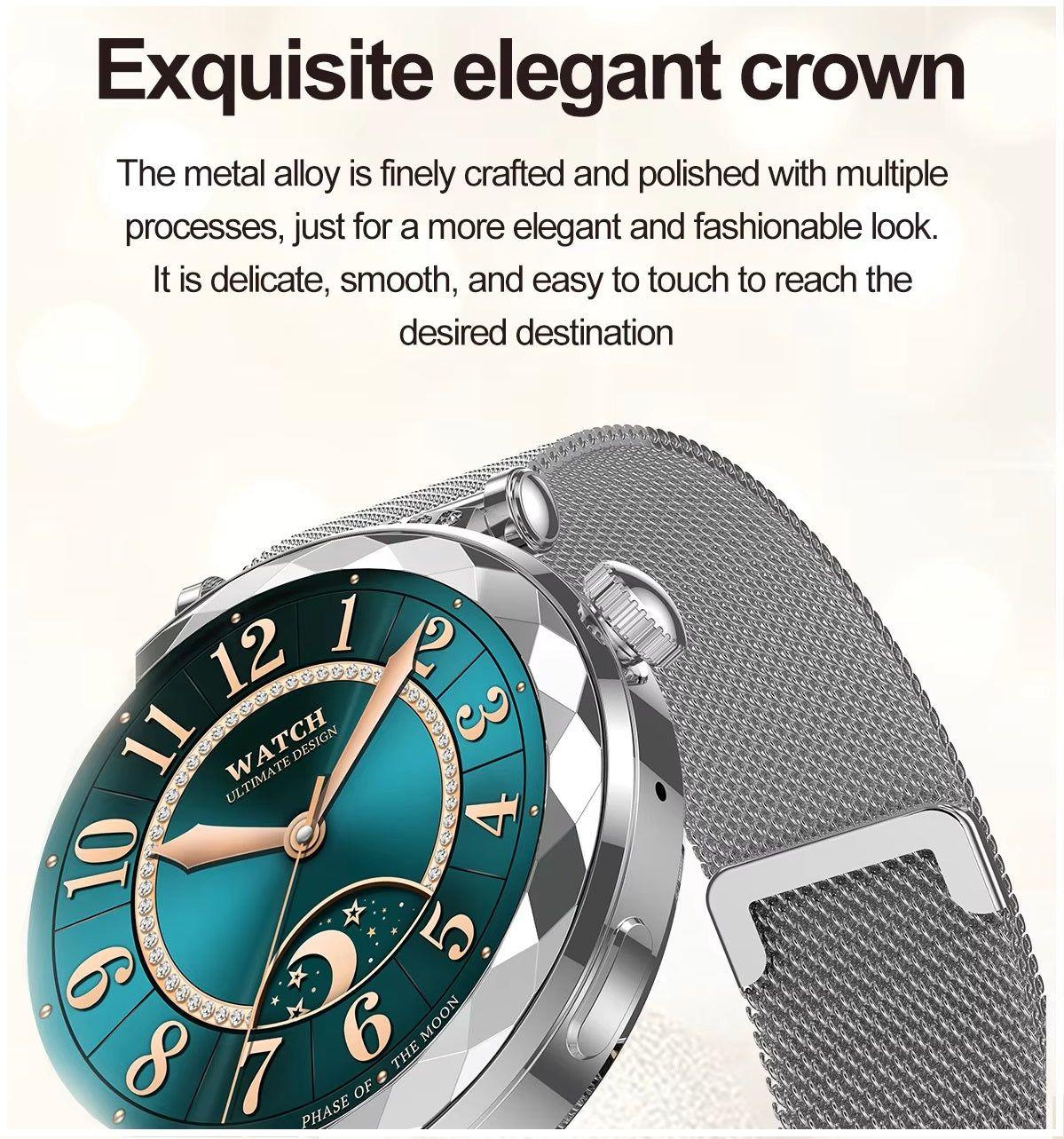 Reloj Inteligente Smartwatch  Amoled IP68 NFC Notificaciones Seguimiento Salud -4