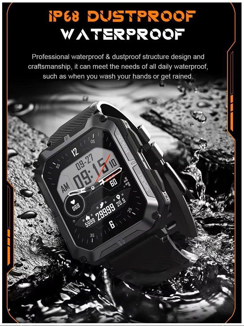 Smartwatch Deportivo Modos Deportivos Salud Batería 380mAh Compatible IOS Android-3
