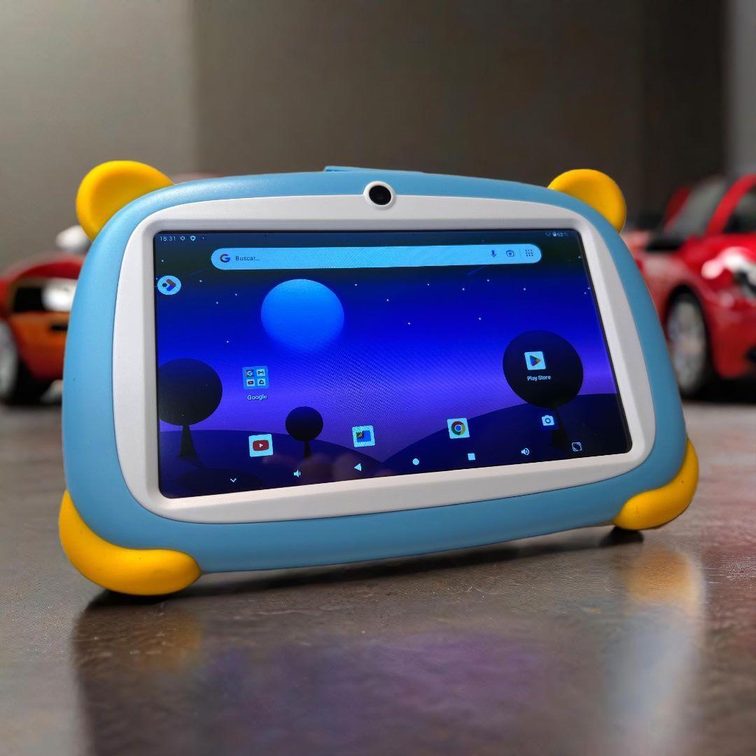 Tablet Infantil Android 13 Quad Core 1.5Ghz 2GB RAM 32 ROM 3000mAh 7 Pulgadas 2 Cámaras-2