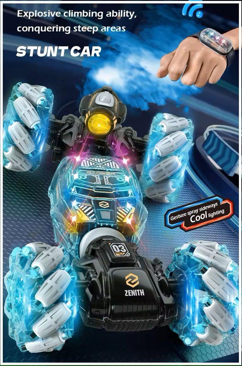 Monkeywatch Auto RC acrobático Doble Cara 4X4 RC Control Remoto Gestos 2.4G-5