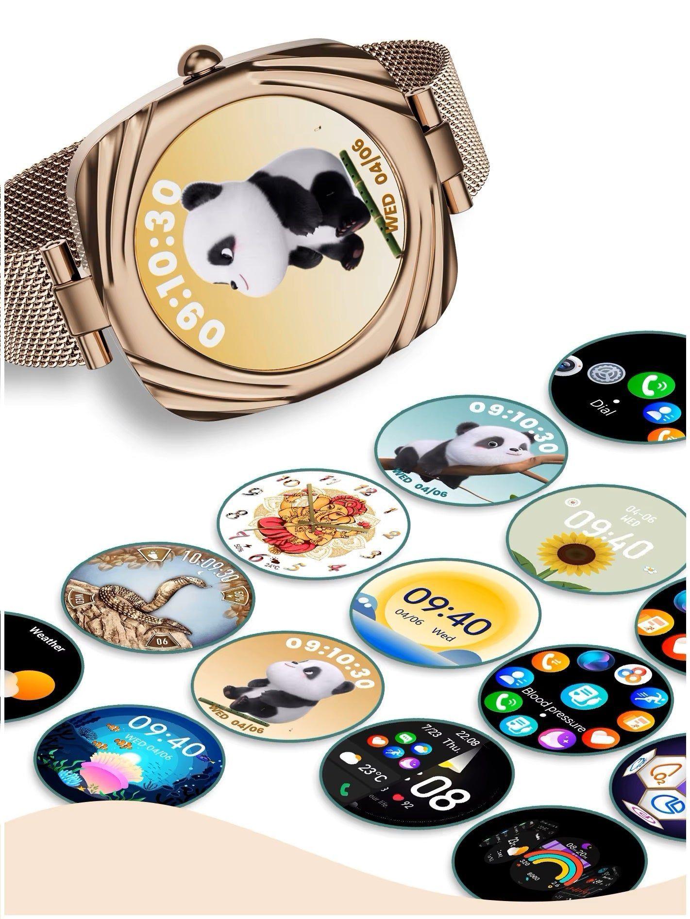 Smartwatch Reloj Inteligente Elegante Amoled 220mAh IP68 Salud Compatible IOS Android-3