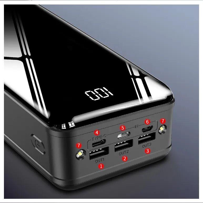 Cargador Portátil Power Bank 50000 mAh 3USB-2