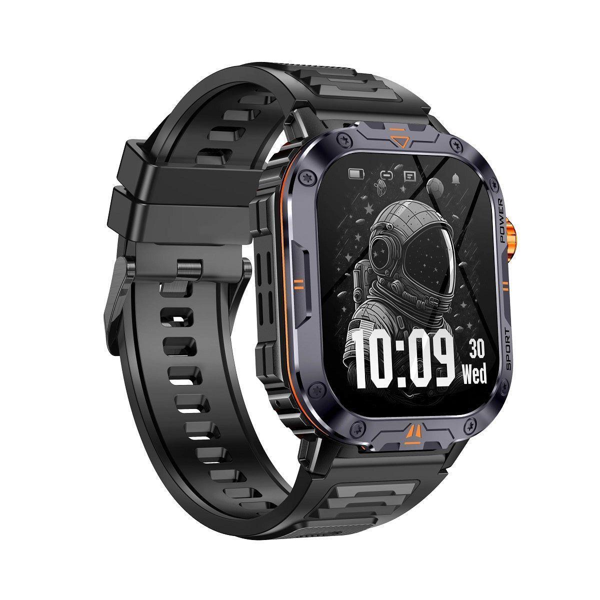 Smartwatch Deportivo Memoria 4GB Música Local Linterna Táctica Notificaciones Salud Deporte-0