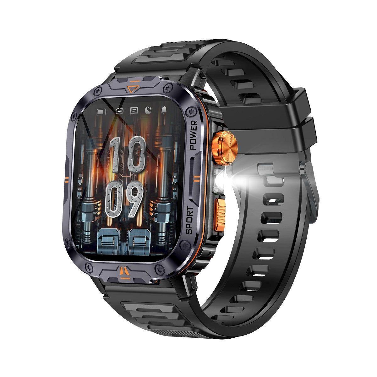 Smartwatch Deportivo Memoria 4GB Música Local Linterna Táctica Notificaciones Salud Deporte-5