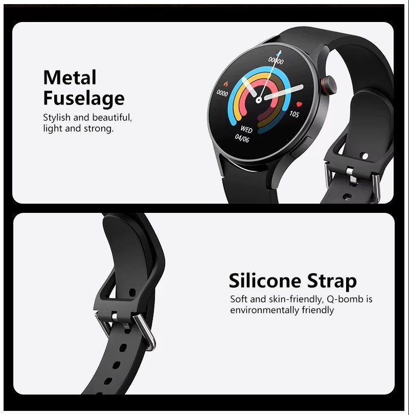 Smartwatch C13 2025 Llamadas Bluetooth, Monitor de Salud, Ritmo Cardíaco, Sueño-5