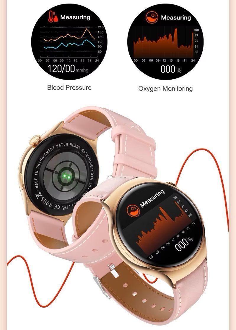 Smartwatch M11 Asistente de voz IA Resistente al agua Doble correa-7