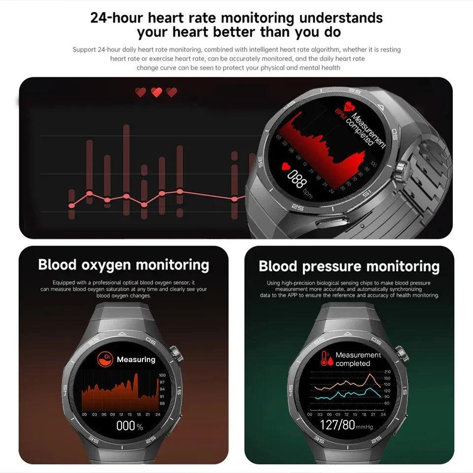 Monkeywatch Smartwatch SK40 Deportivo Compatible 3 Correas IP67 Full HD GPS 315mAh-2