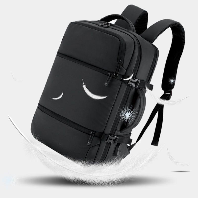 Mochila Multifuncional de Viaje impermeable con puerto USB 37 Litros-3