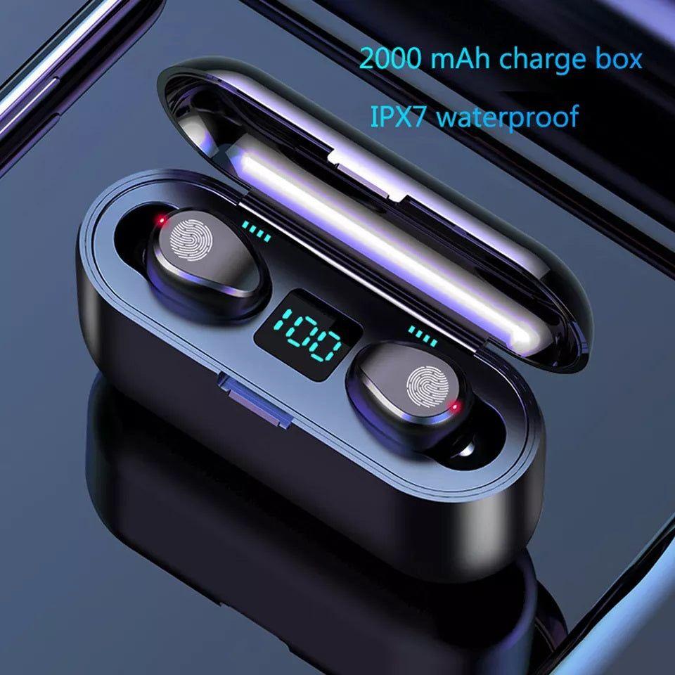 Monkeywatch Audífonos Bluetooth Bluetooth In-Ear F9 V 5.0-2