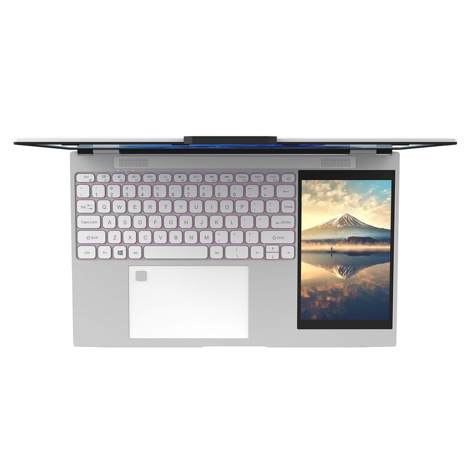 Notebook Dual Screen 15.6" Full HD + Pantalla Secundaria 7" 16GB RAM DDR5 512GB SSD-5