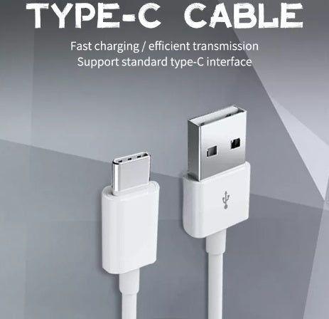 Cable Cargador y datos USB Tipo C de 1 Metro para dispositivos compatibles-3