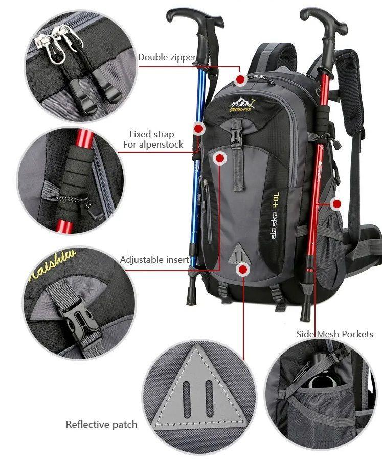 Mochila Multifuncional Outdoor impermeable-4