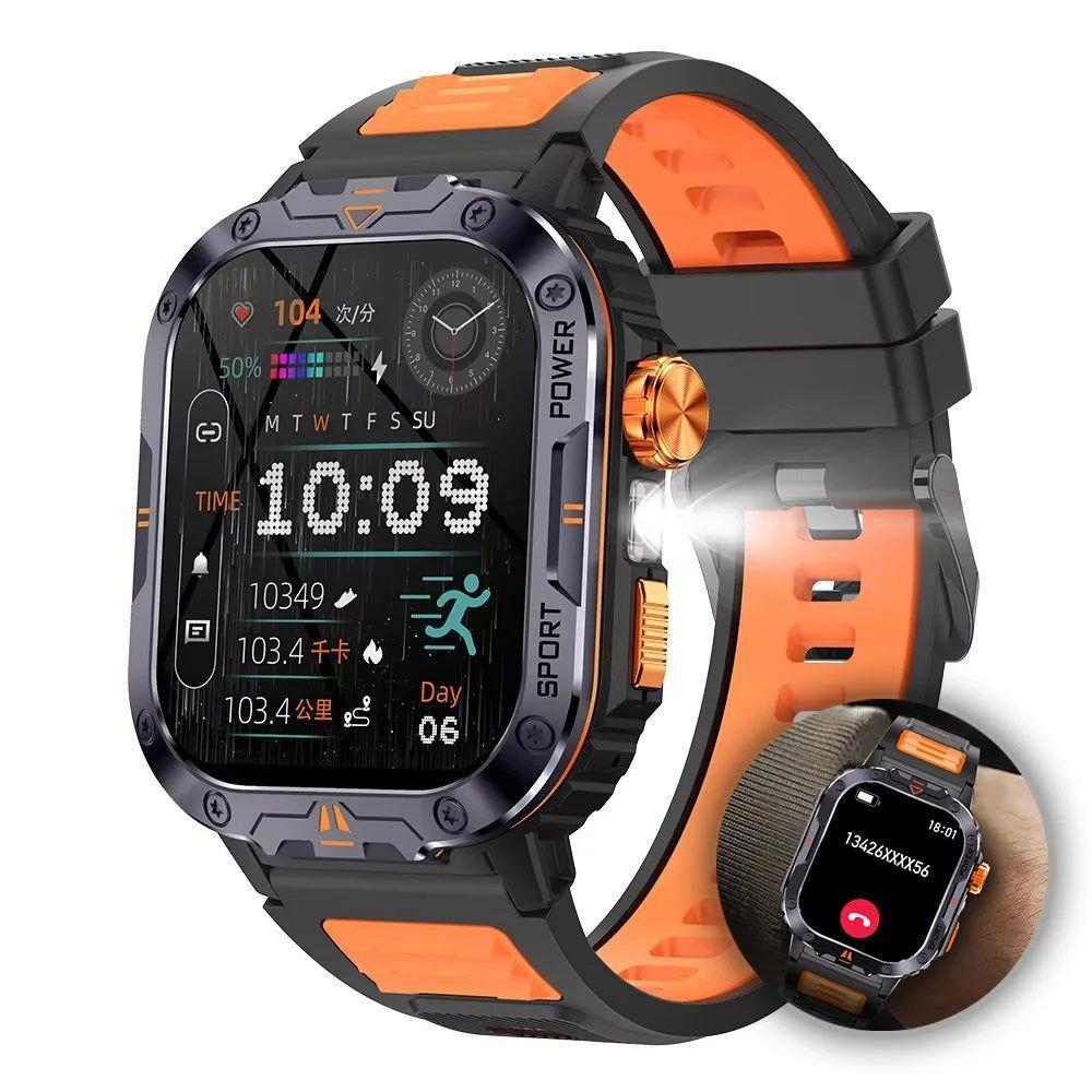 Smartwatch Deportivo NX20 Llamadas Bluetooth Música Linterna IP68-3