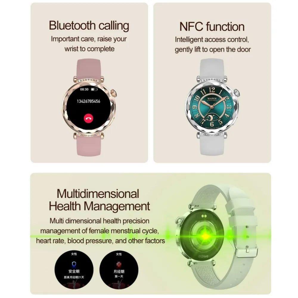 Reloj Inteligente Smartwatch HK88 Amoled IP68 NFC Notificaciones Salud IP68-5