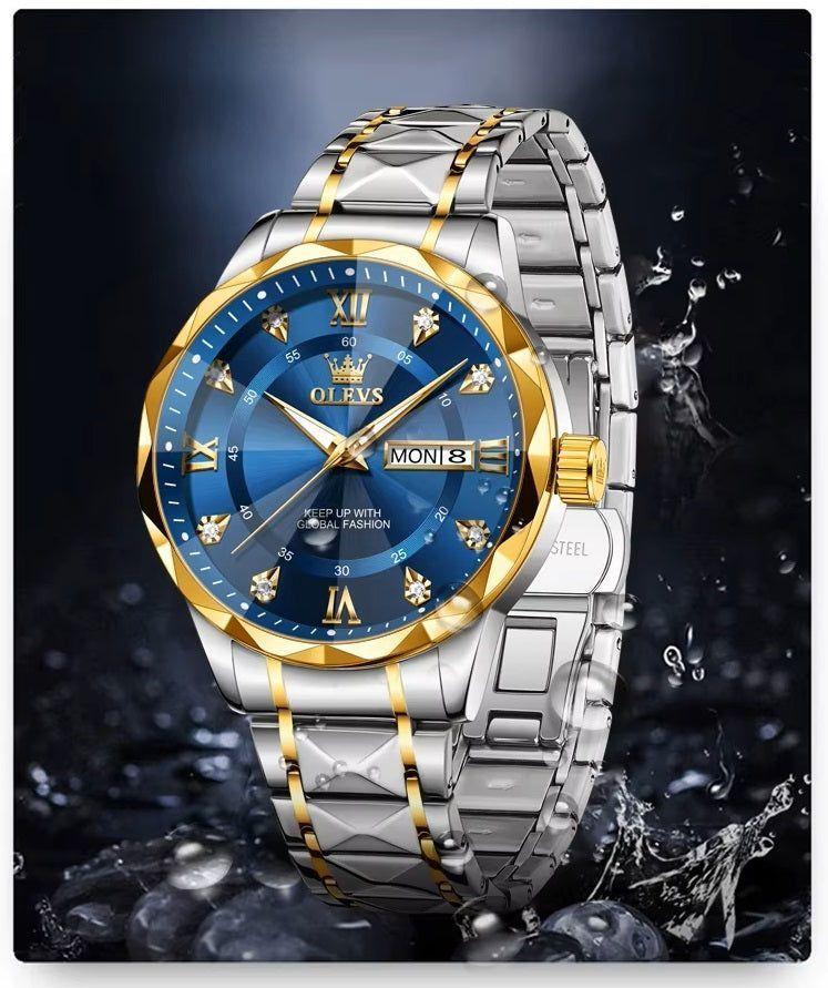 Reloj de cuarzo para Hombre Elegancia Resistencia-5