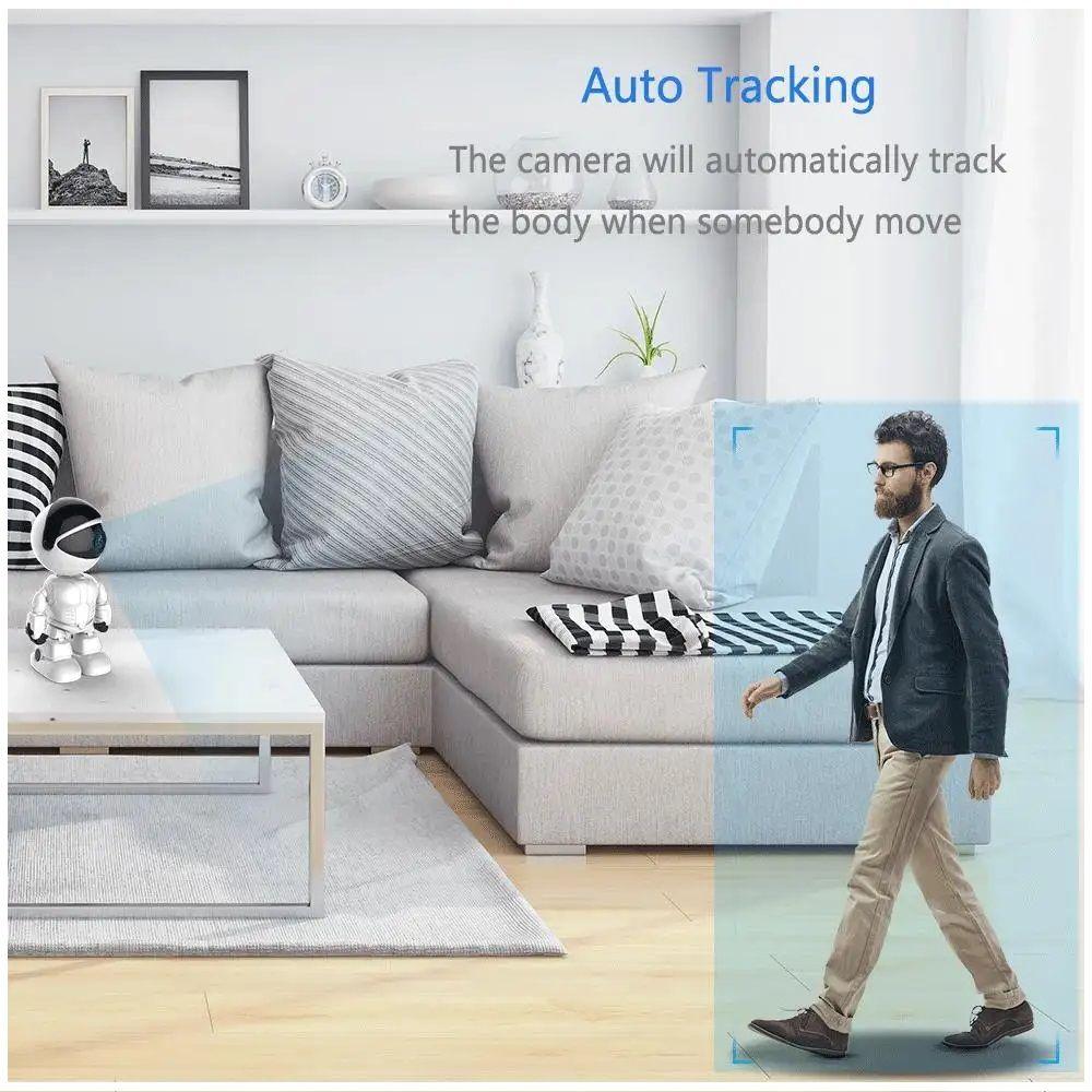 Cámara de Vigilancia Inteligente Robot Detección de Movimiento-7