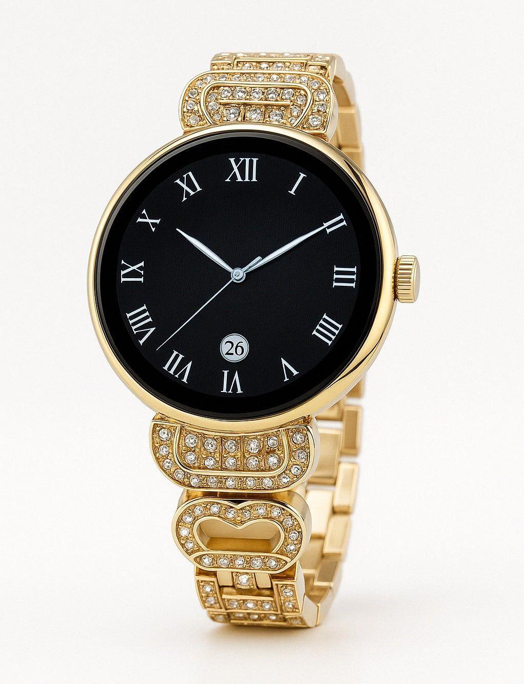 Smartwatch Mujer 2 en 1 de Lujo Pantalla AMOLED Funciones de Salud y Deporte Notificaciones-4