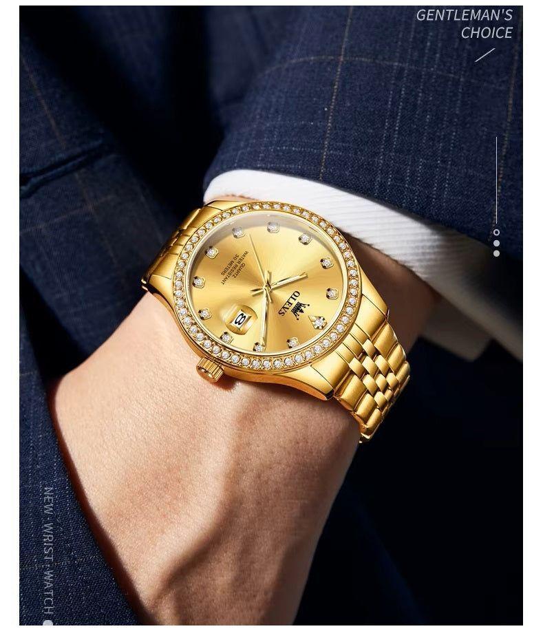 Reloj de Lujo para Hombre con Resistencia al Agua de 30 Metros-3