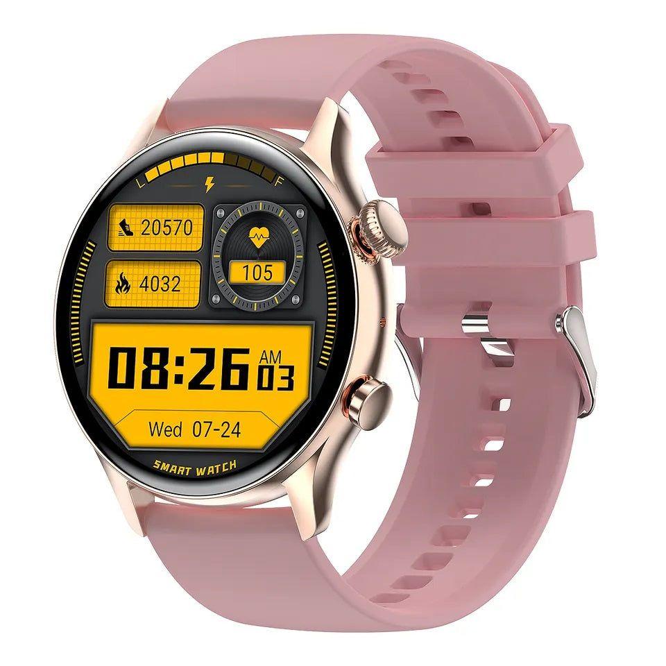 Monkeywatch Smartwatch Bluetooth Mujer Pantalla AMOLED Correa Silicona-2