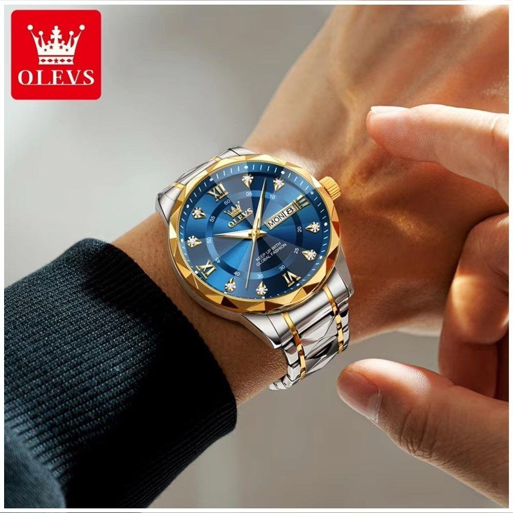 Reloj de Pulsera de Cuarzo para Hombre Elegancia Resistencia-2