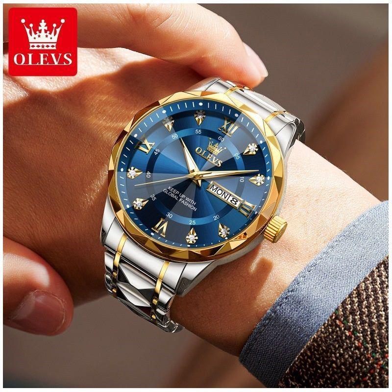 Reloj de Pulsera de Cuarzo para Hombre Elegancia Resistencia-3