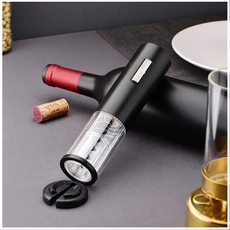 Sacacorchos Eléctrico Destapador de vino Automático Recargable USB-5