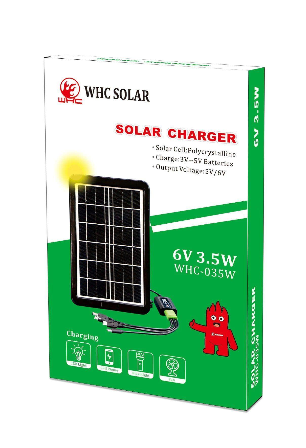Panel solar portátil cargador múltiple 35W-2