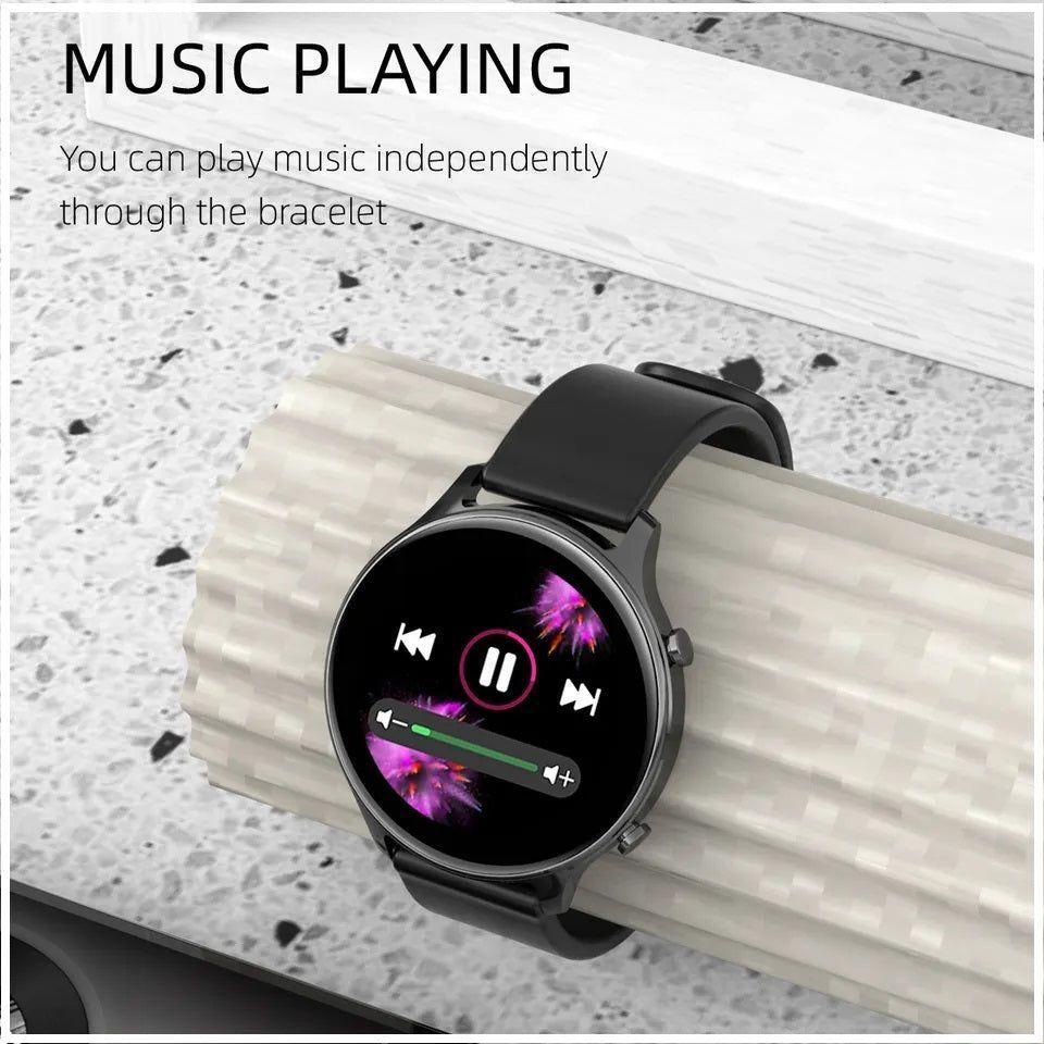 Smartwatch con Llamadas Bluetooth Control de Música Monitoreo de Salud y Resistencia IP68-3