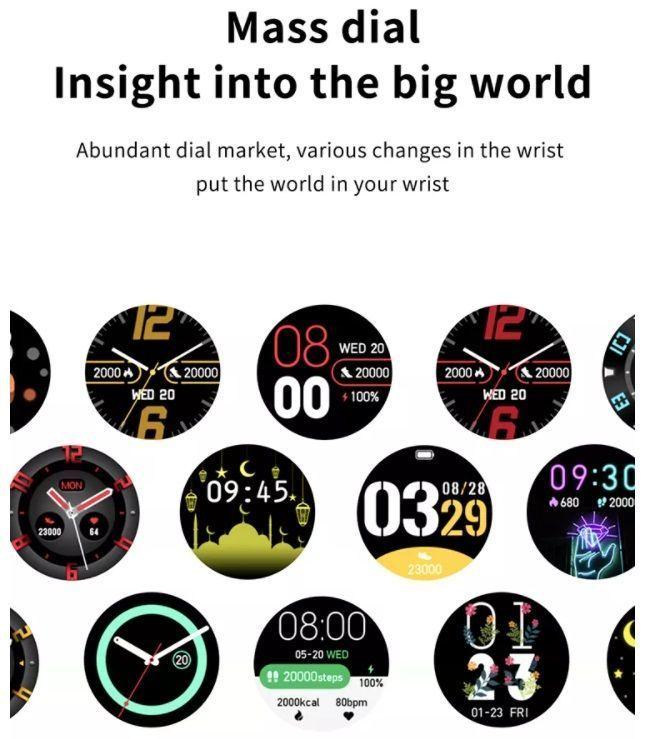 Reloj Inteligente Smartwatch Bluetooth ZL02-5