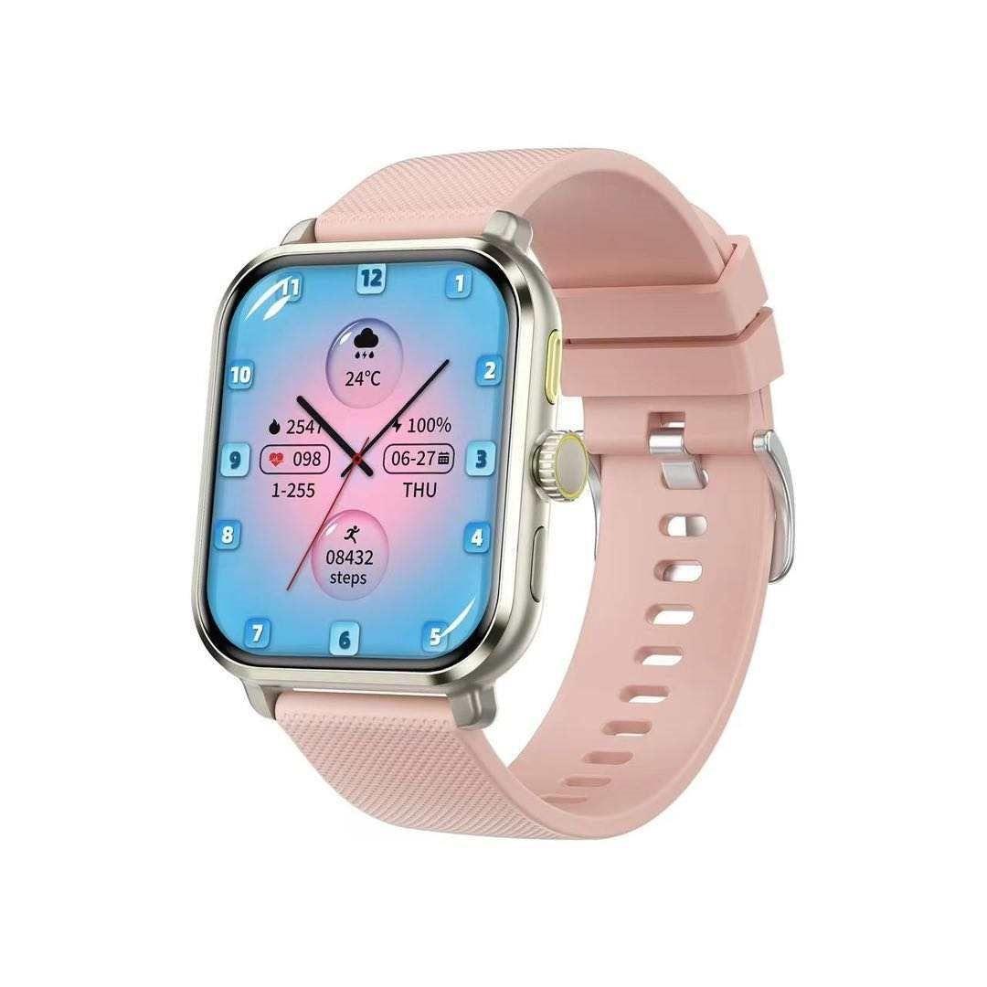 Smartwatch M12 1, 83 pulgadas llamadas, Resist. Agua, rastreador de actividad-2