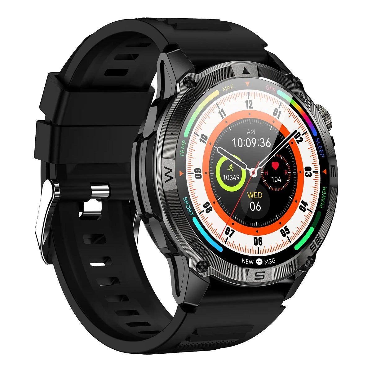 Reloj Inteligente Deportivo GPS Pantalla AMOLED de 1.43 pulgadas Notificaciones Salud-3