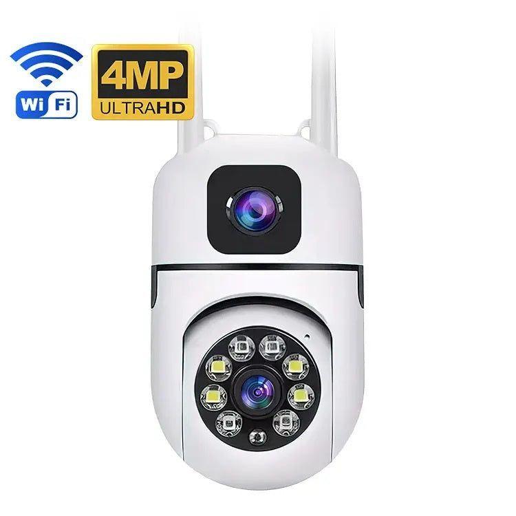 Cámara WiFi de seguridad Lente Dual Monitoreo 360° Full HD 110° Visión-5