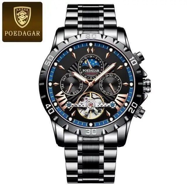 Reloj automático Mecánico para Hombre Mecánico Impermeable 3ATM-3
