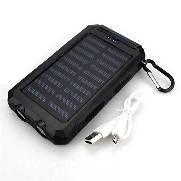 Cargador Solar Portátil 20000mAh Linterna a Prueba de Agua y polvo-3