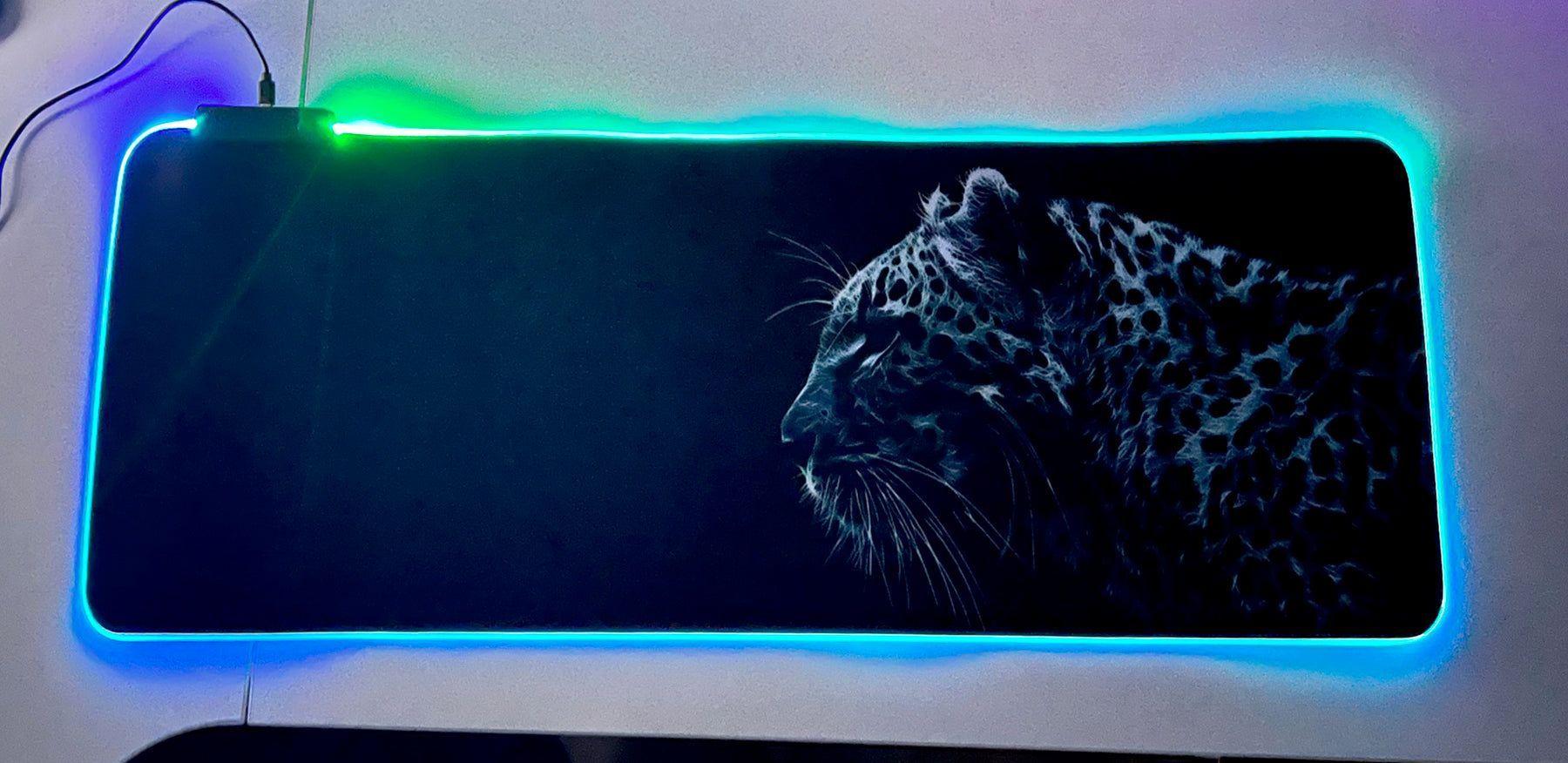 Mousepad Gamer Led RGB USB 80X30cm-2