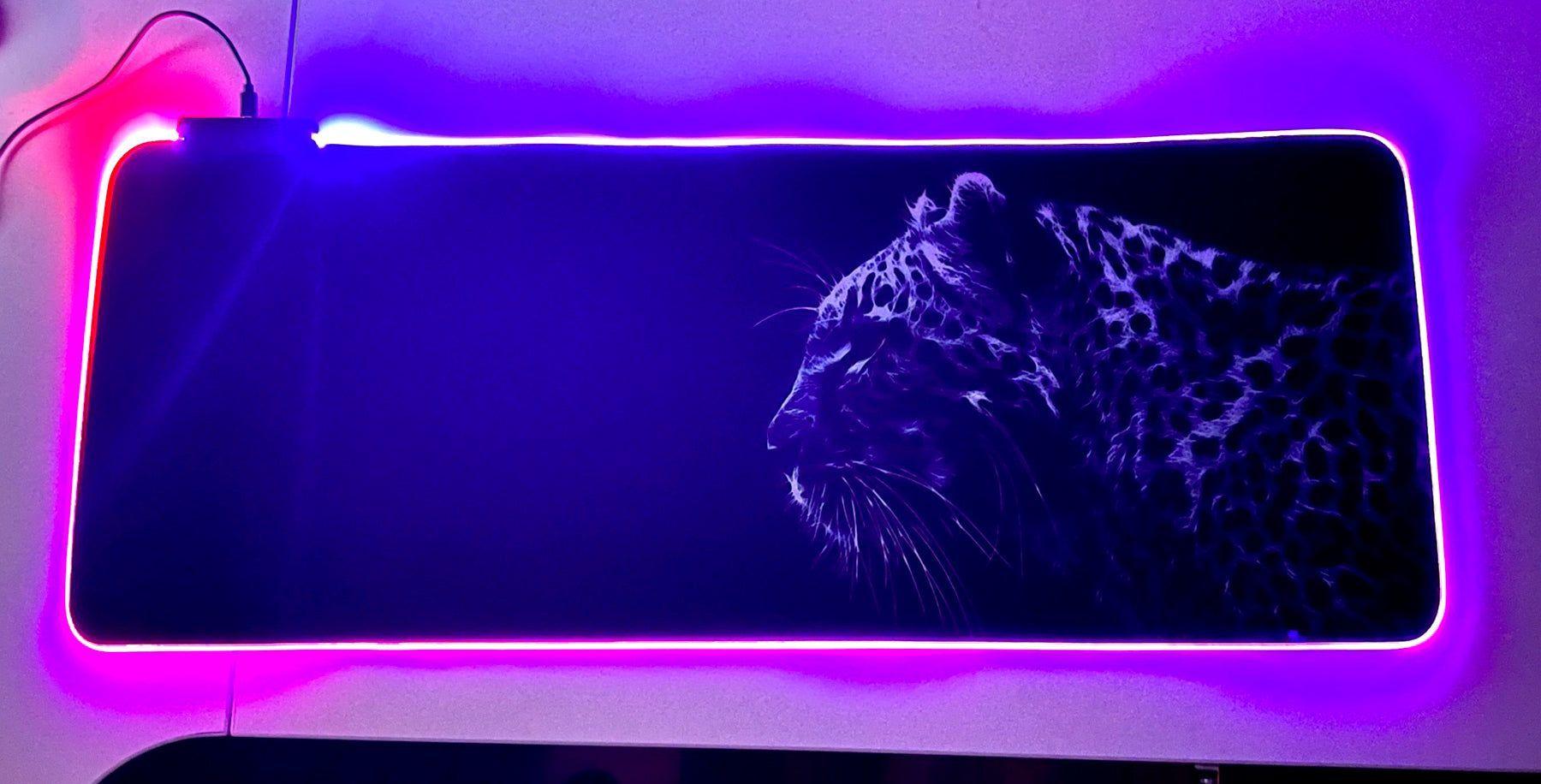 Mousepad Gamer Led RGB USB 80X30cm-3