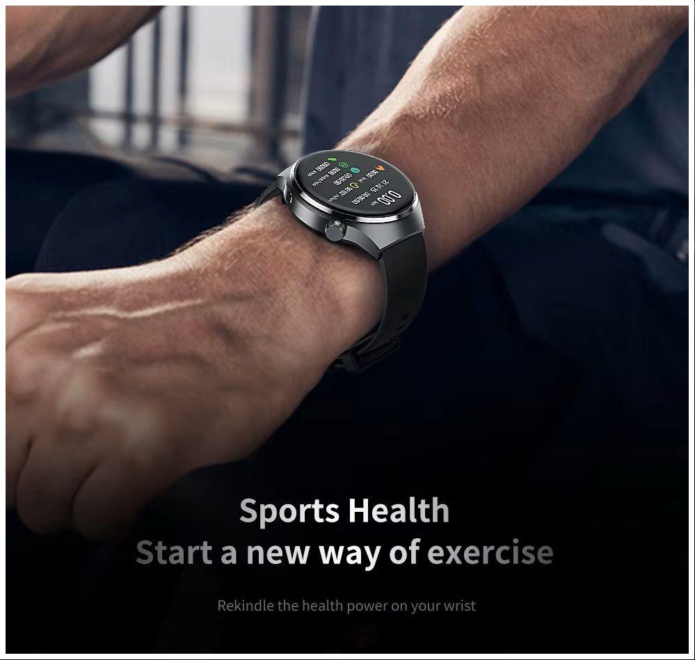 Smartwatch GT4 Pro 300 mAh Compatible con Android e IOS NFC IP67-5