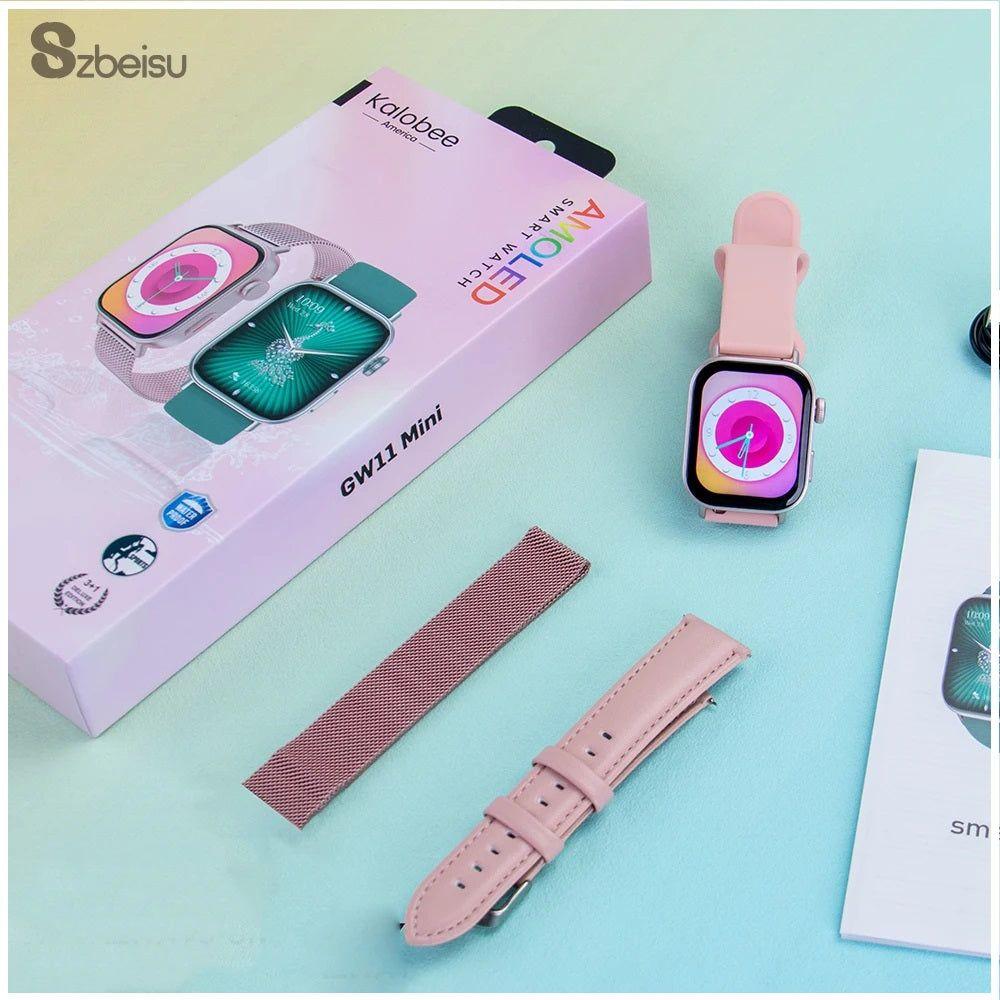 Smartwatch Deportivo y Elegante 3 Correas Intercambiables Notificaciones Salud Deporte-5