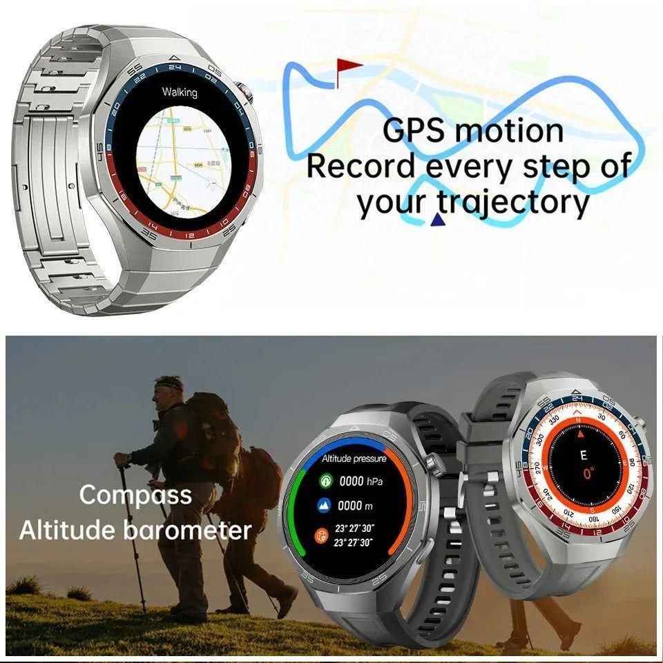 Smartwatch SK40 Deportivo Compatible 3 Correas IP67-2