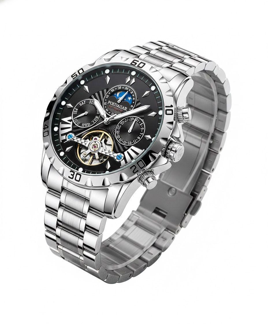 Reloj automático Mecánico para Hombre De Lujo Impermeable 3ATM-5