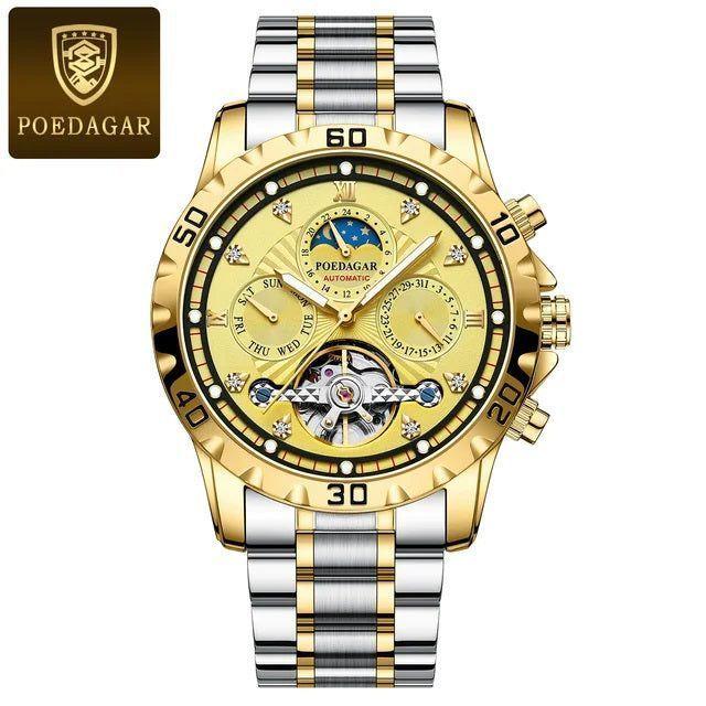 Reloj automático Mecánico para Hombre Visualización Completa-6
