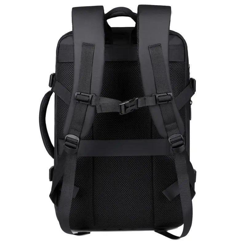 Mochila Laptop Ejecutiva Expandible USB Impermeable Antirrobo 20-39L-4