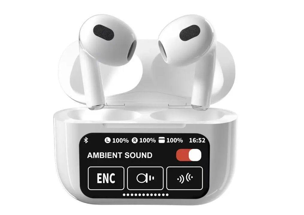 Monkeywatch Auriculares Inalámbricos Pantalla Táctil Conexión Doble 30 Horas de Autonomía-5