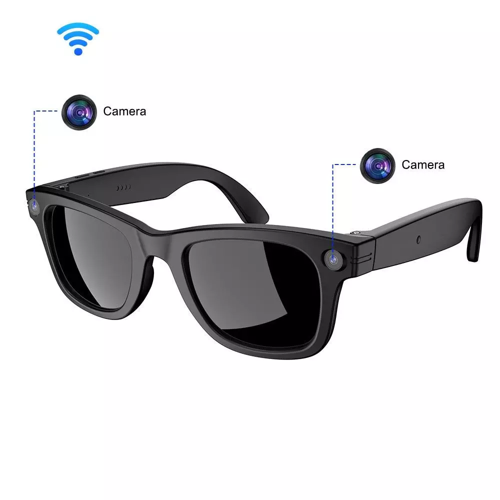 Monkeywatch Gafas Inteligentes M01 con Cámara HD asistente de IA Traducción y Reducción de Ruido-5