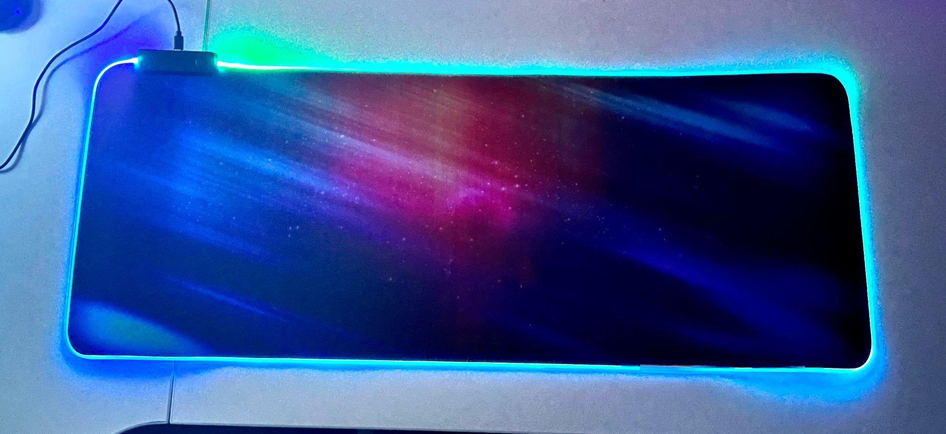Mousepad Gamer Led RGB USB 80X30cm-2