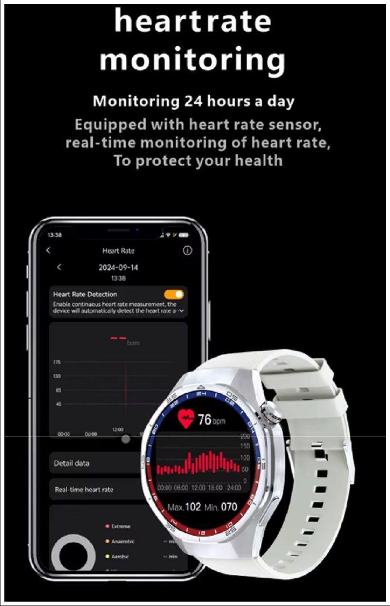 Smartwatch HT32 Deportivo OLED Multifuncional Compatible IOS Android-4